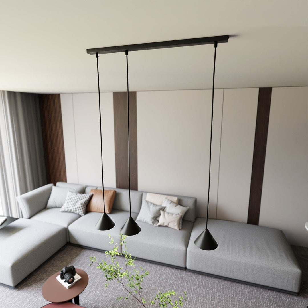 Loftlampe ELIT 3 - Sort - Nordic Unique