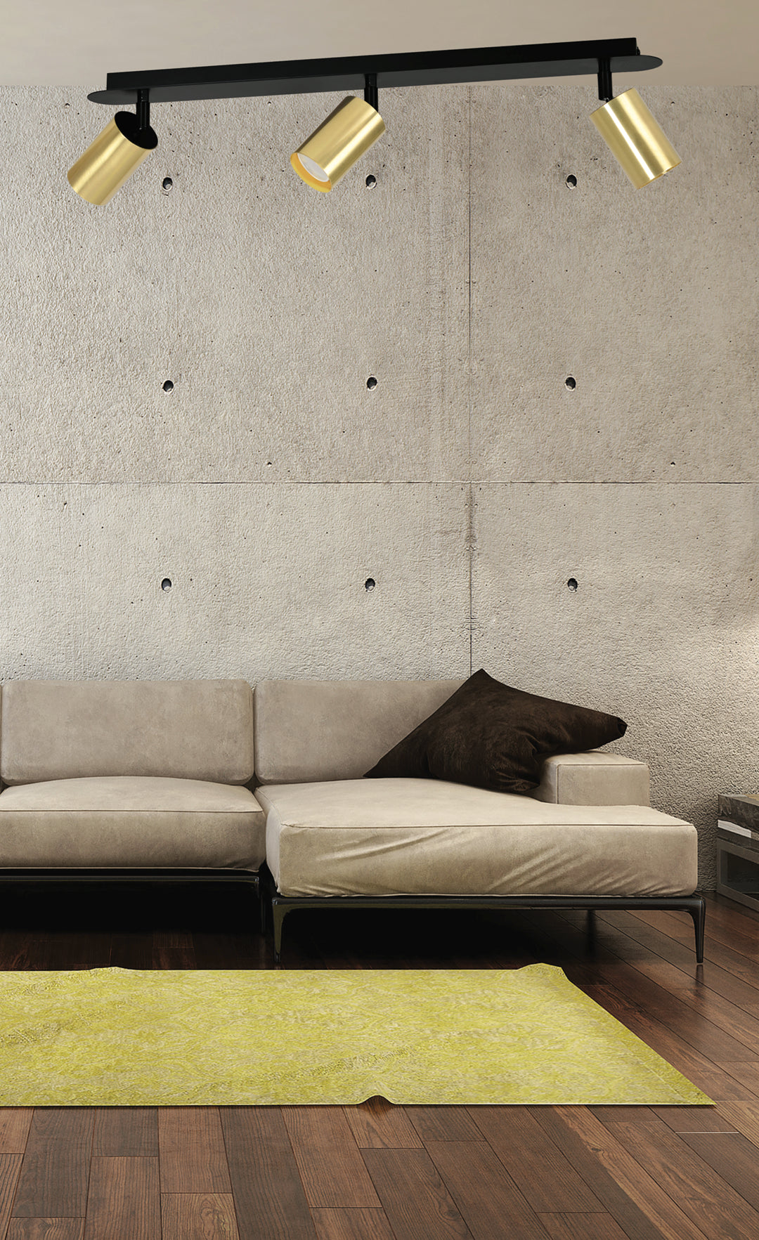 Loftlampe ZEN 3 - Sort / Guld - Nordic Unique