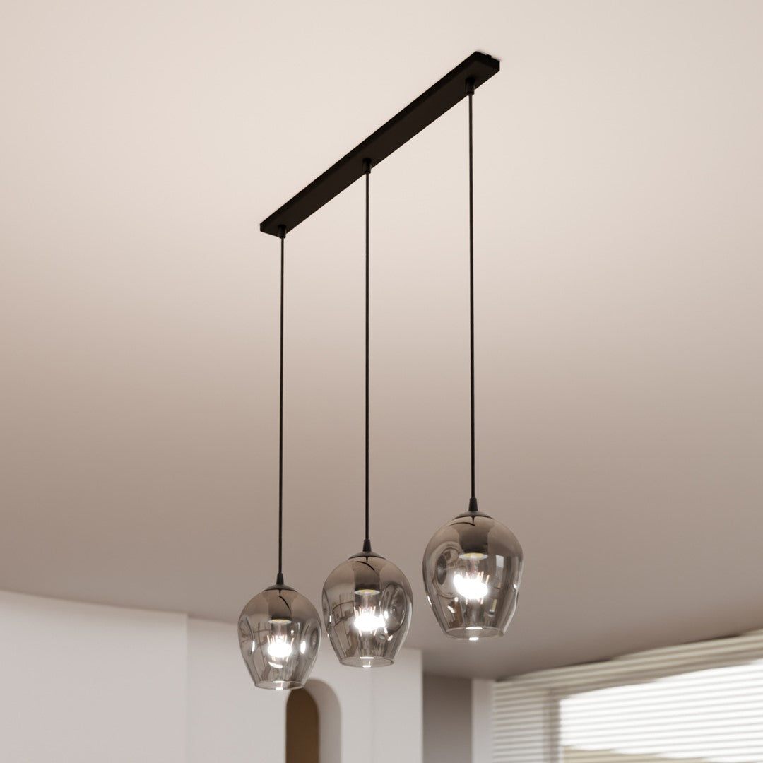 Loftlampe ISTAR 3 - Sort / Grafit - Nordic Unique