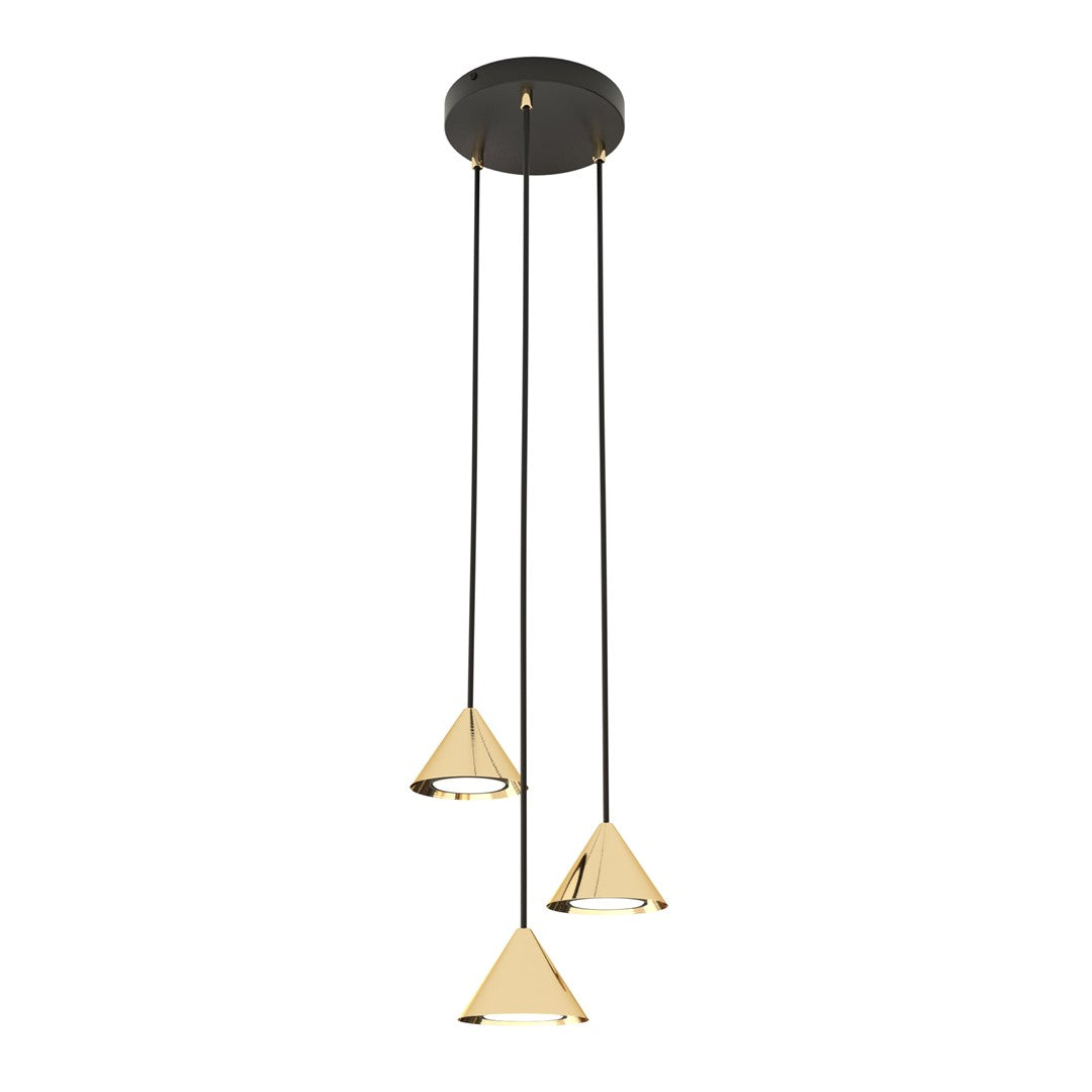 Loftlampe ELIT 3 Premium - Guld / Sort - Nordic Unique
