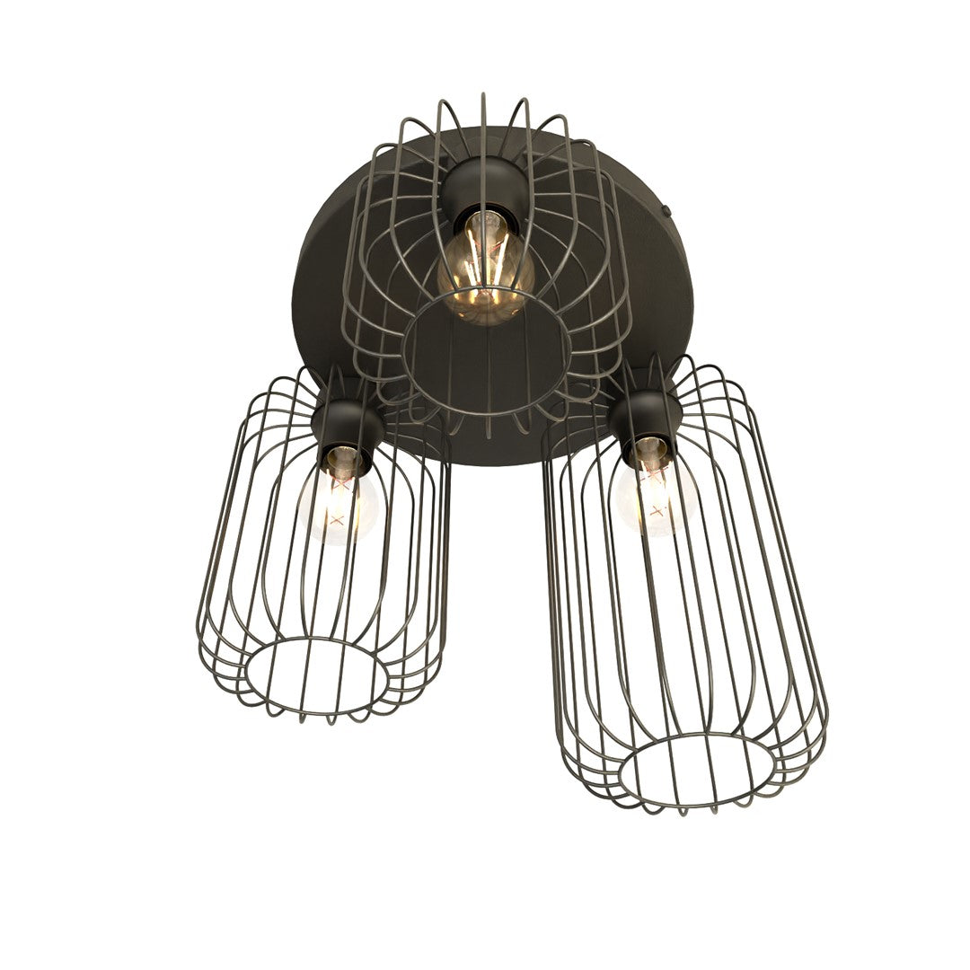 Loftlampe BARN 3 Premium - Sort - Nordic Unique