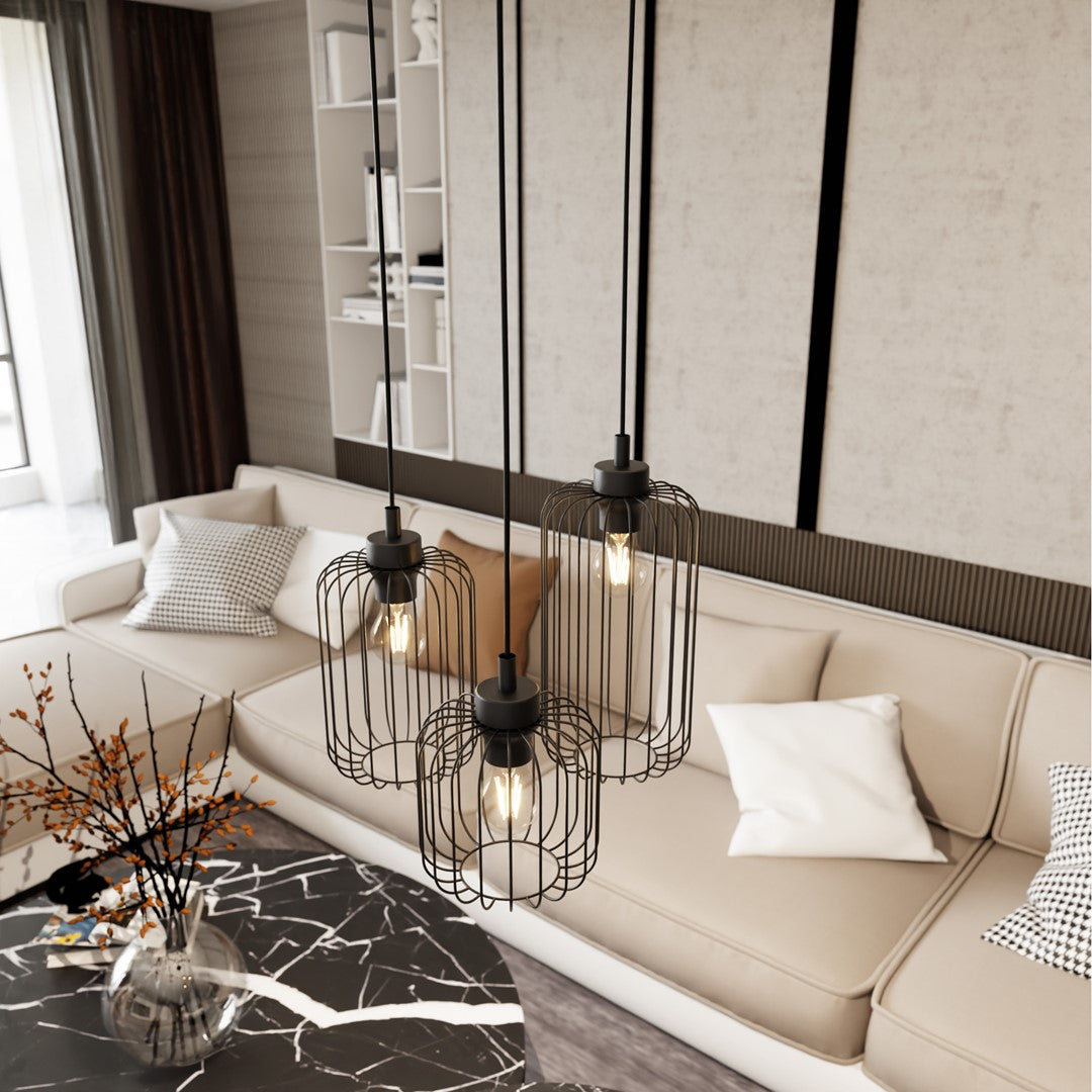 Loftlampe VANDER 3 Premium - Sort - Nordic Unique