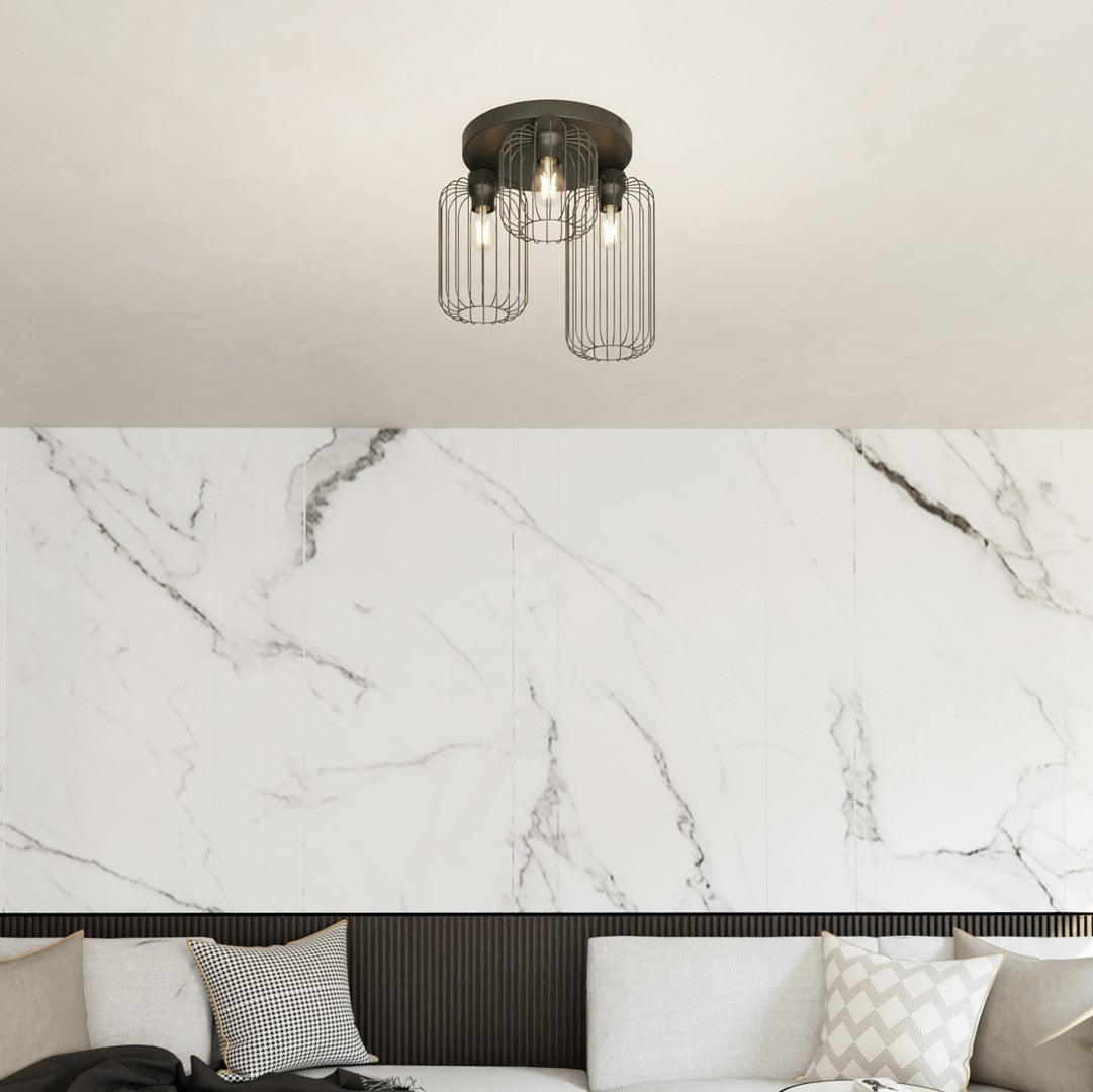 Loftlampe BARN 3 Premium - Sort - Nordic Unique