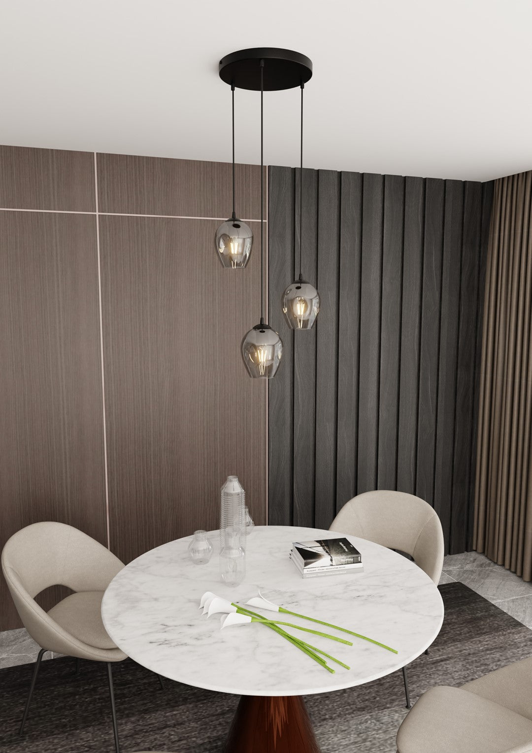 Loftlampe ISTAR 3 Premium - Sort / Grafit - Nordic Unique