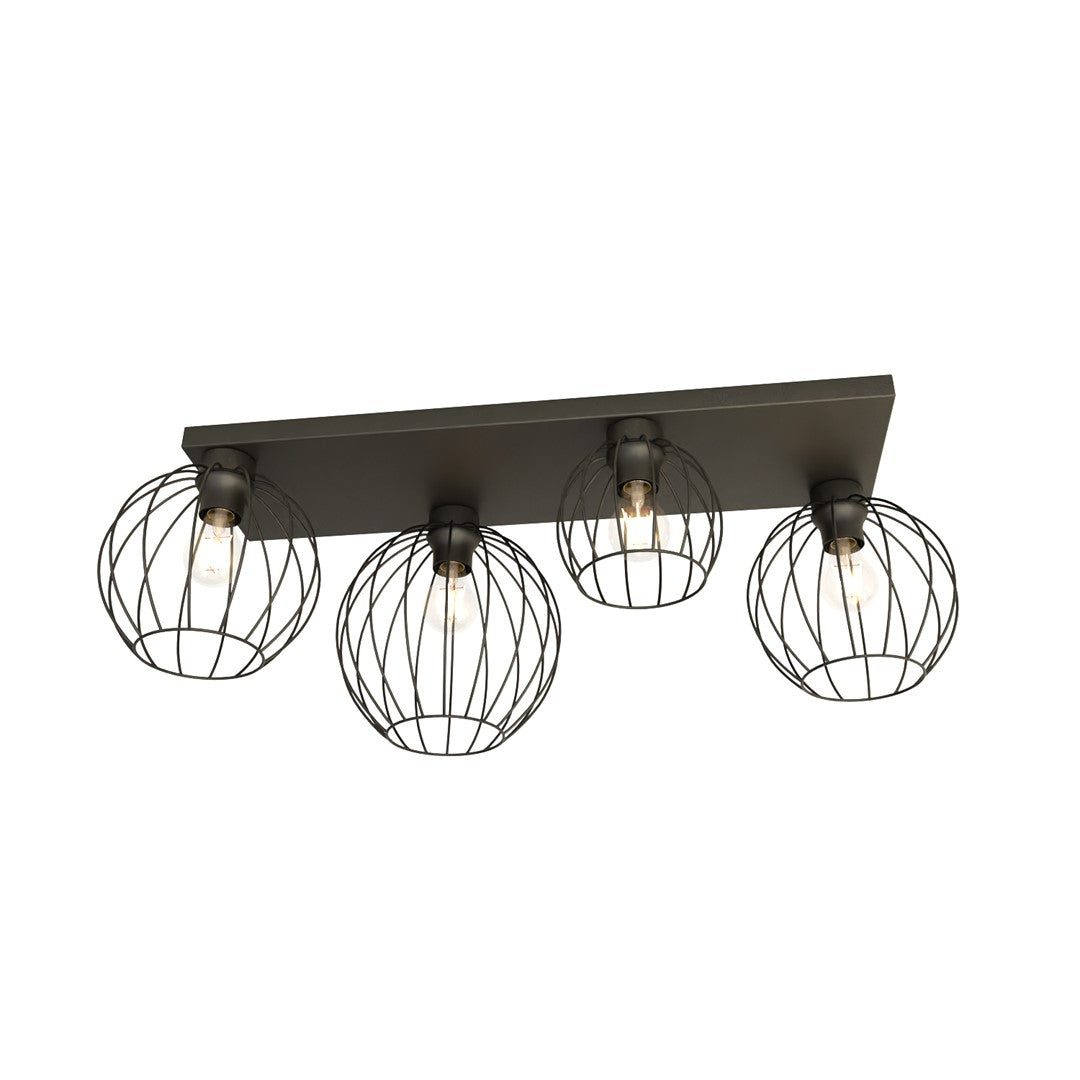 Loftlampe REDE 4 - Sort - Nordic Unique