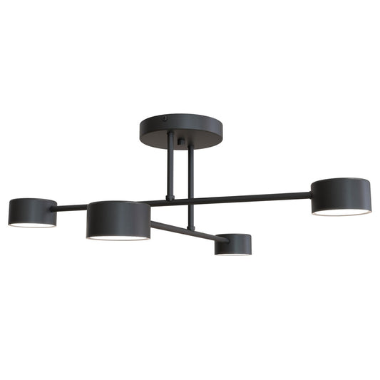 Loftlampe HALO 4 - Sort - Nordic Unique