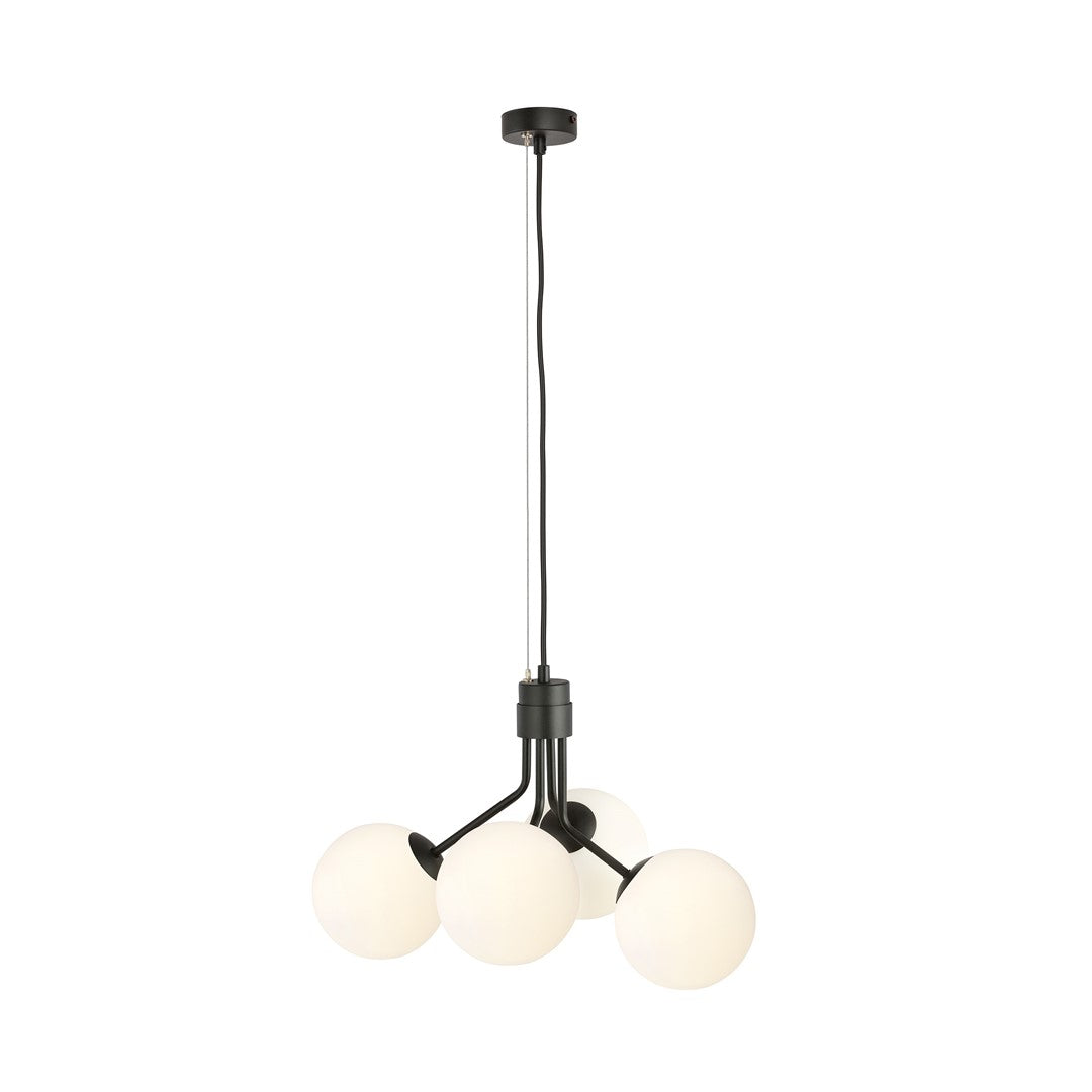 Loftlampe NOVA 4 - Sort / Hvid - Nordic Unique