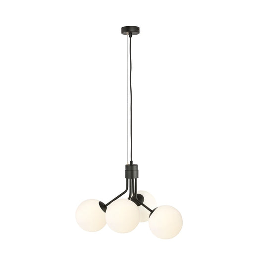 Loftlampe NOVA 4 - Sort / Hvid - Nordic Unique