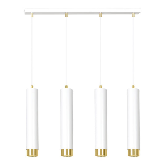 Loftlampe KIBO 4 - Hvid / Guld - Nordic Unique
