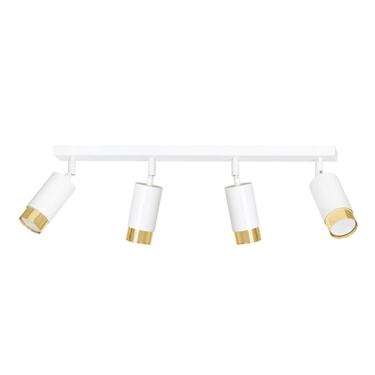 Loftlampe HIRO 4 - Hvid / Guld - Nordic Unique