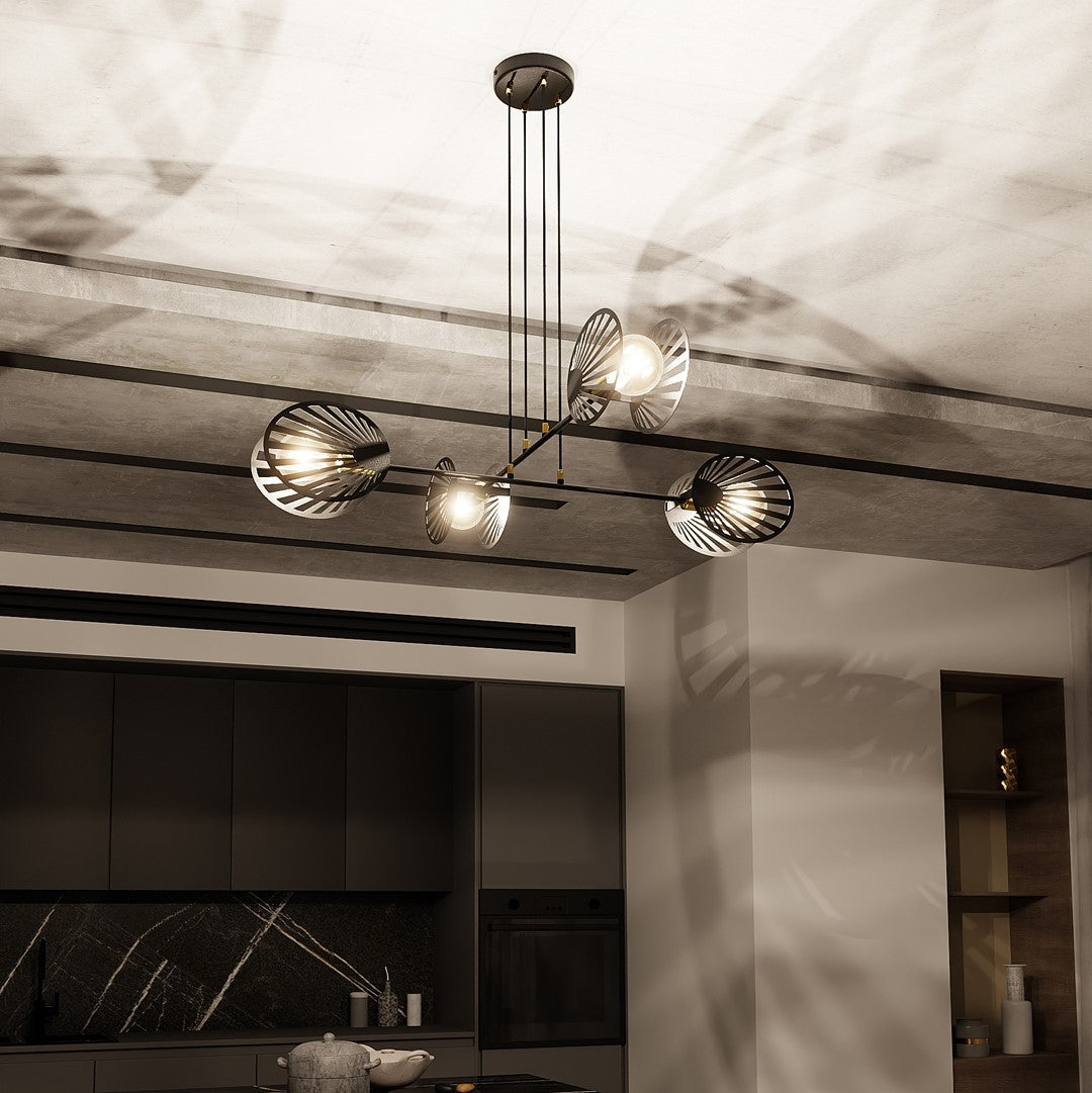 Loftlampe PLAYA 4 - Sort - Nordic Unique