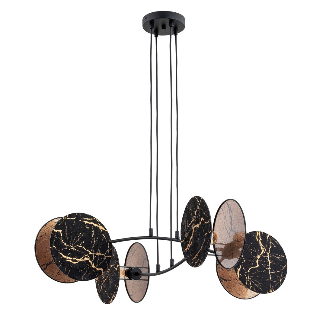 Loftlampe MOTIF 4 - Sort / Marmor - Nordic Unique