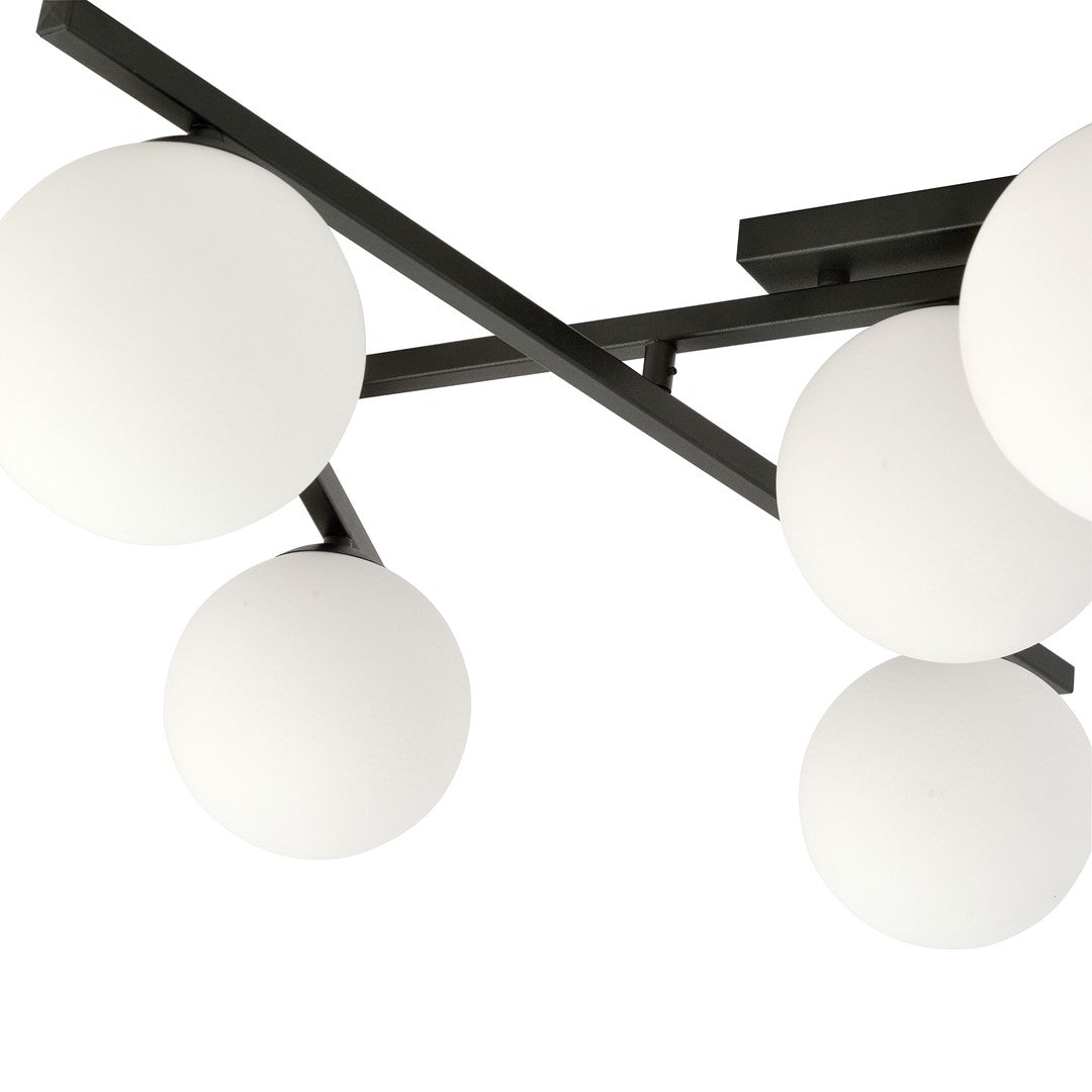 Loftlampe SMART 4 - Sort / Hvid - Nordic Unique