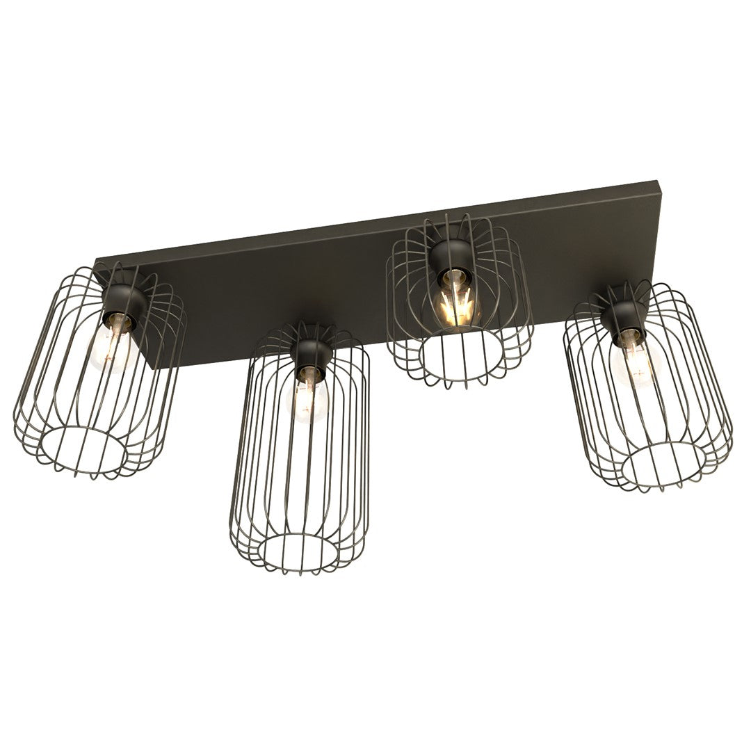 Loftlampe BARN 4 - Sort - Nordic Unique