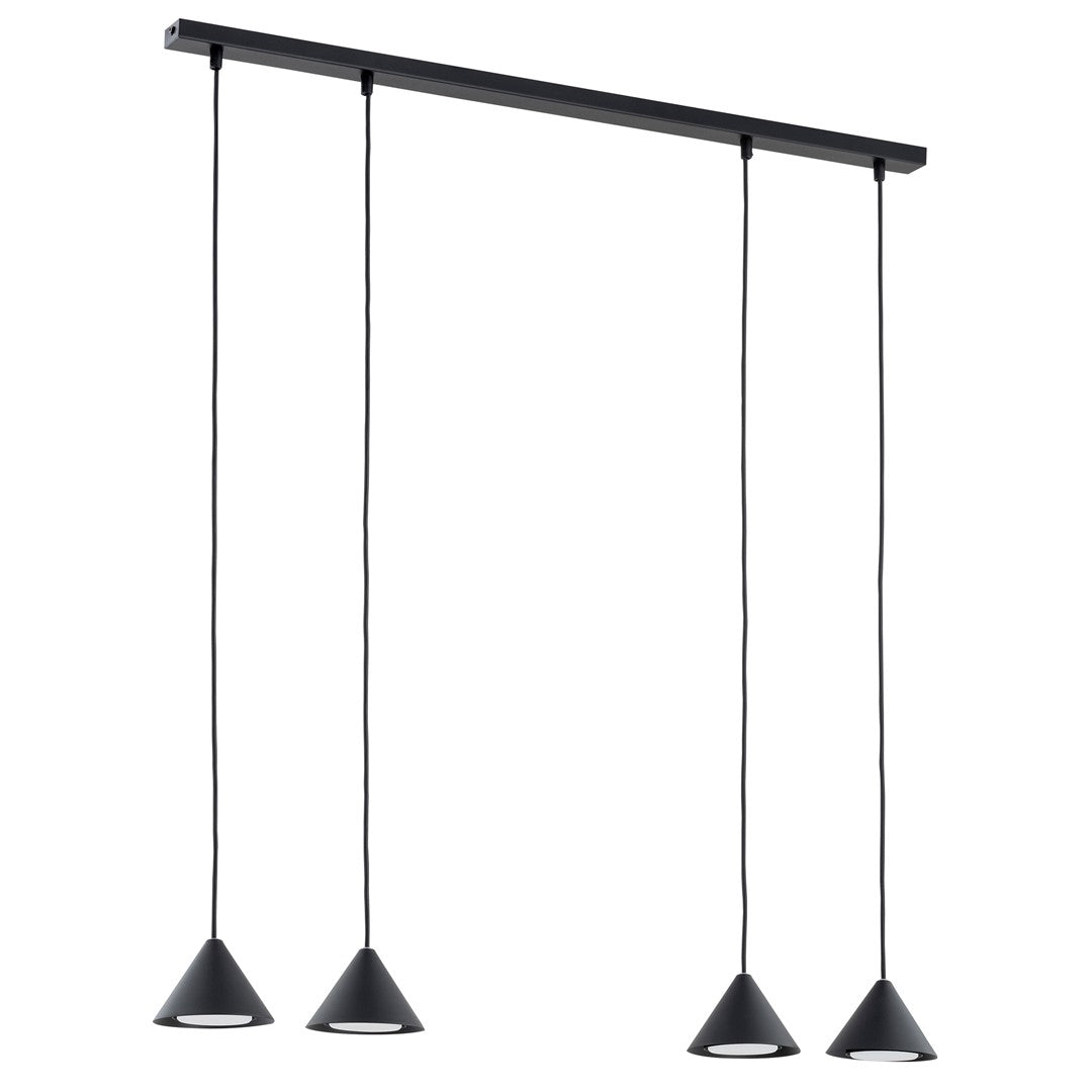 Loftlampe ELIT 4 - Sort - Nordic Unique