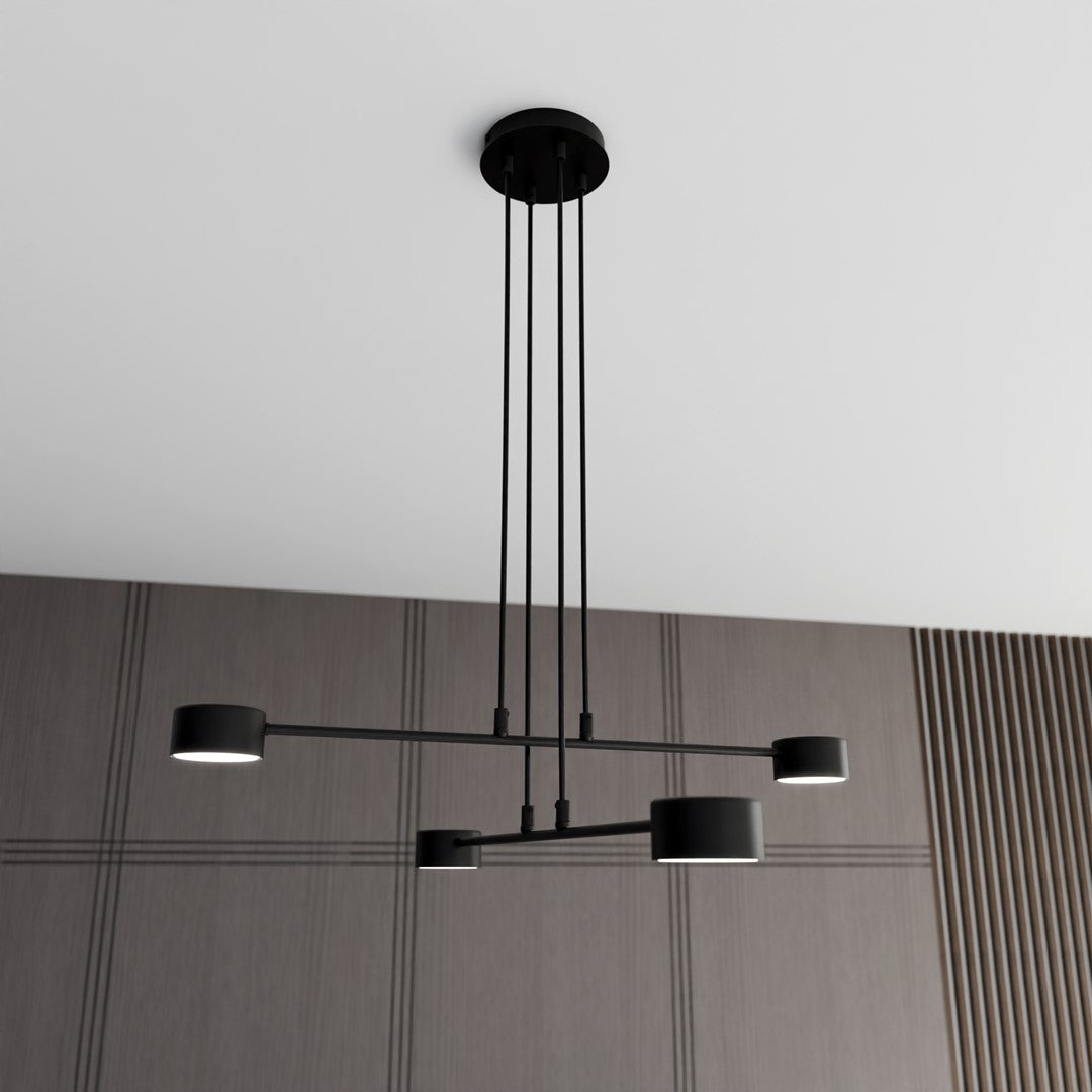 Loftlampe MODUS 4 - Sort - Nordic Unique