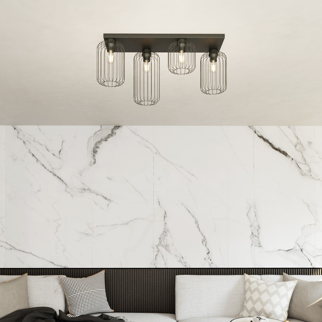 Loftlampe BARN 4 - Sort - Nordic Unique