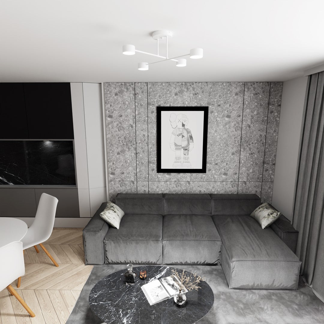 Loftlampe HALO 4 - Hvid - Nordic Unique