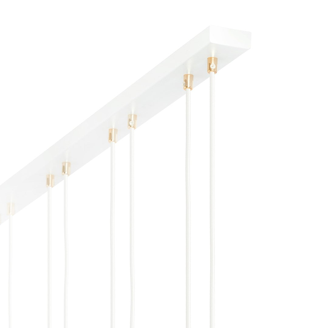Loftlampe GLAM 4 - Hvid / Guld - Nordic Unique