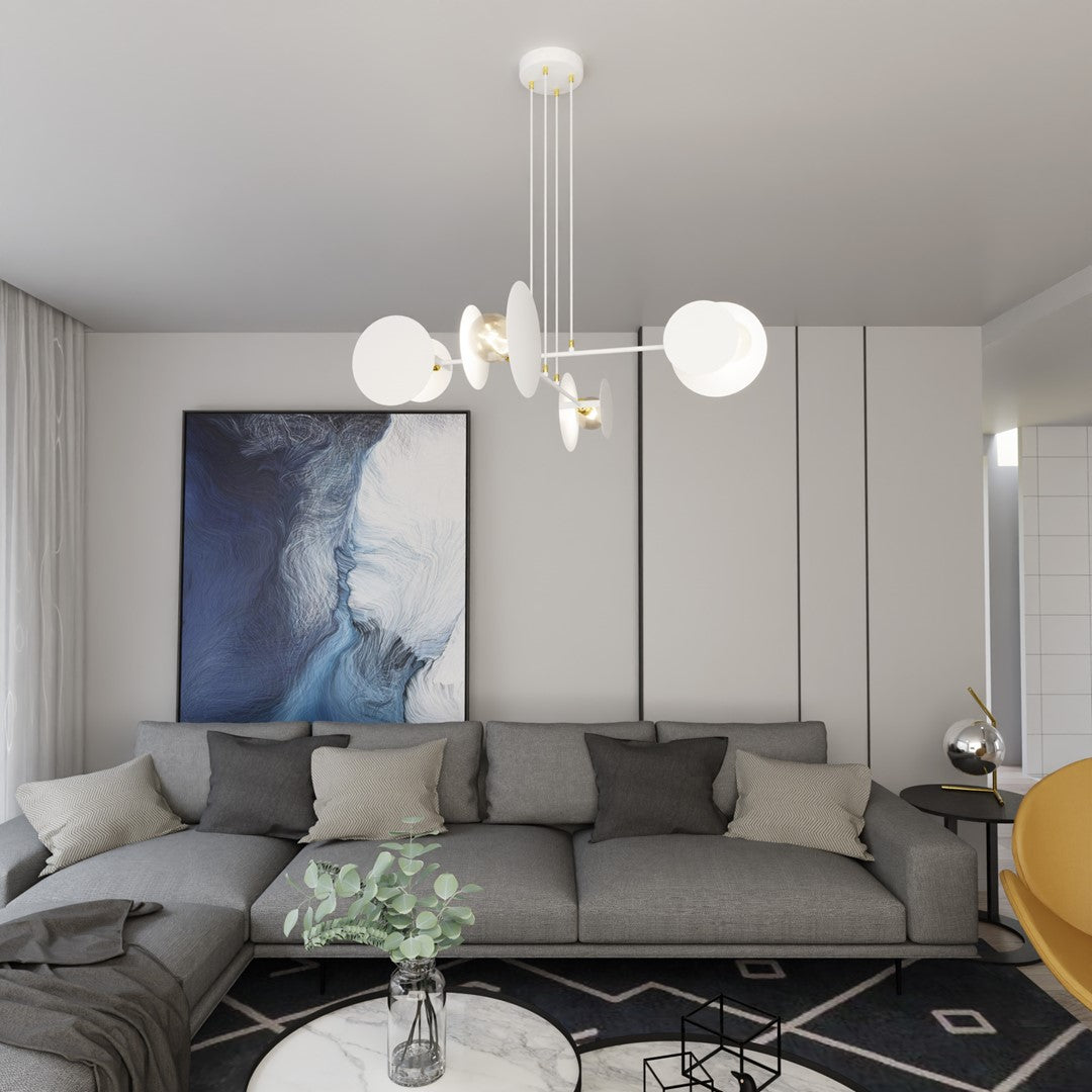 Loftlampe IDEA 4 - Hvid - Nordic Unique