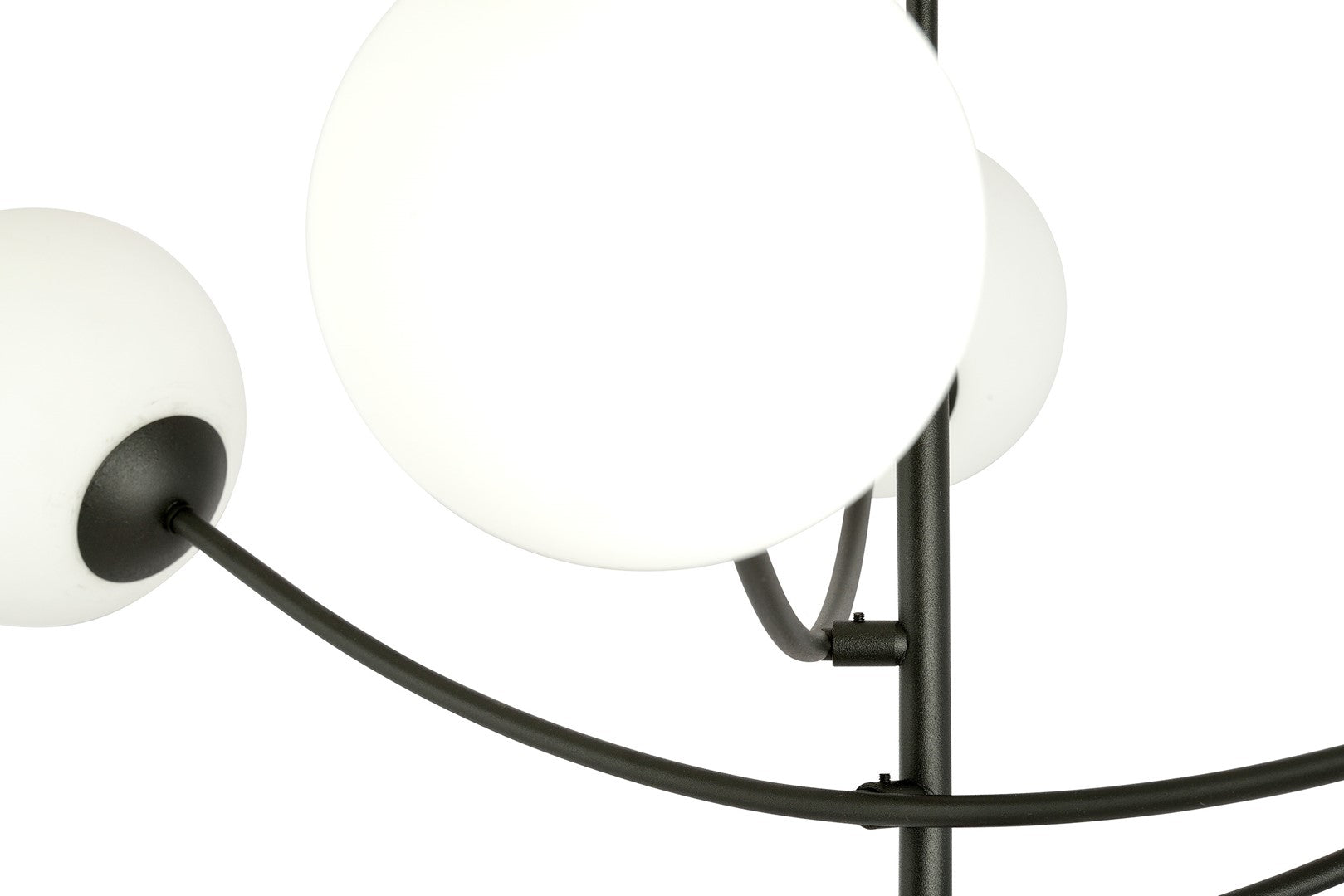 Loftlampe HUNTER 4 - Sort / Hvid - Nordic Unique