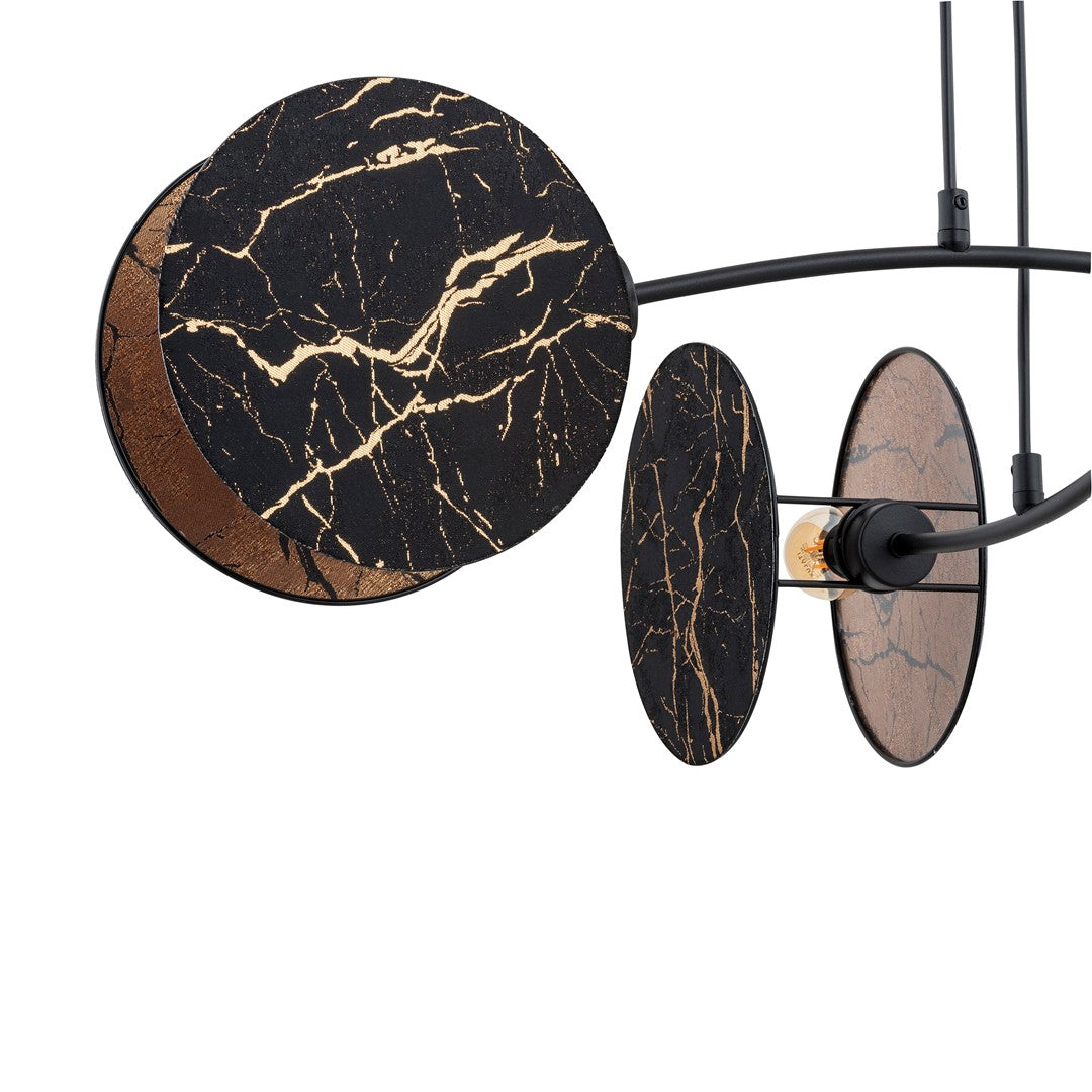 Loftlampe MOTIF 4 - Sort / Marmor - Nordic Unique