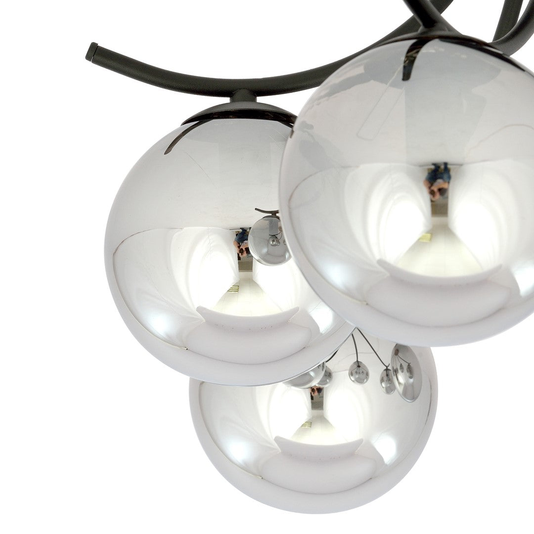 Loftlampe BOSTON 4 - Sort / Grafit - Nordic Unique