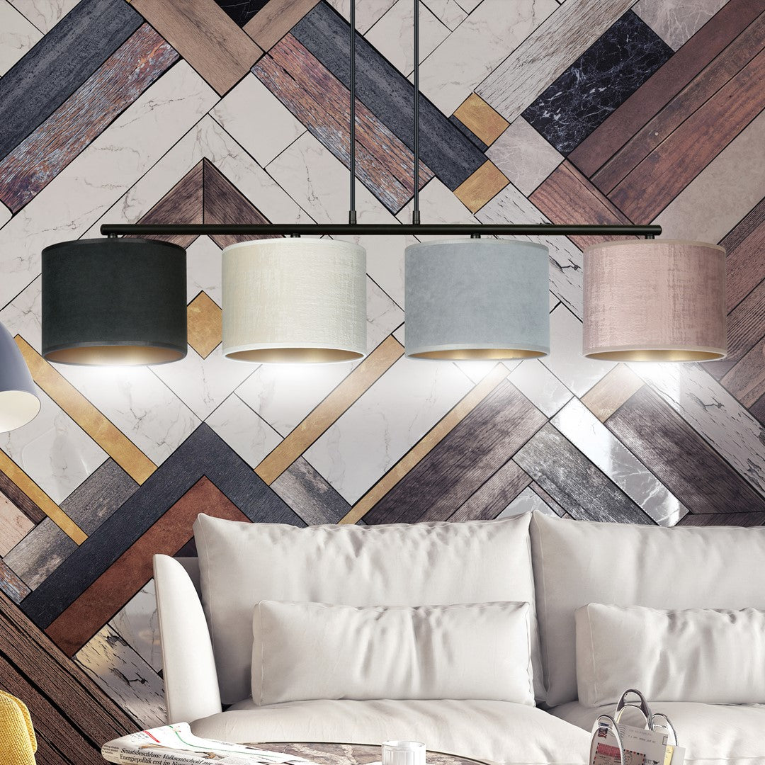 Loftlampe HILDE 4 - Farvemix - Nordic Unique