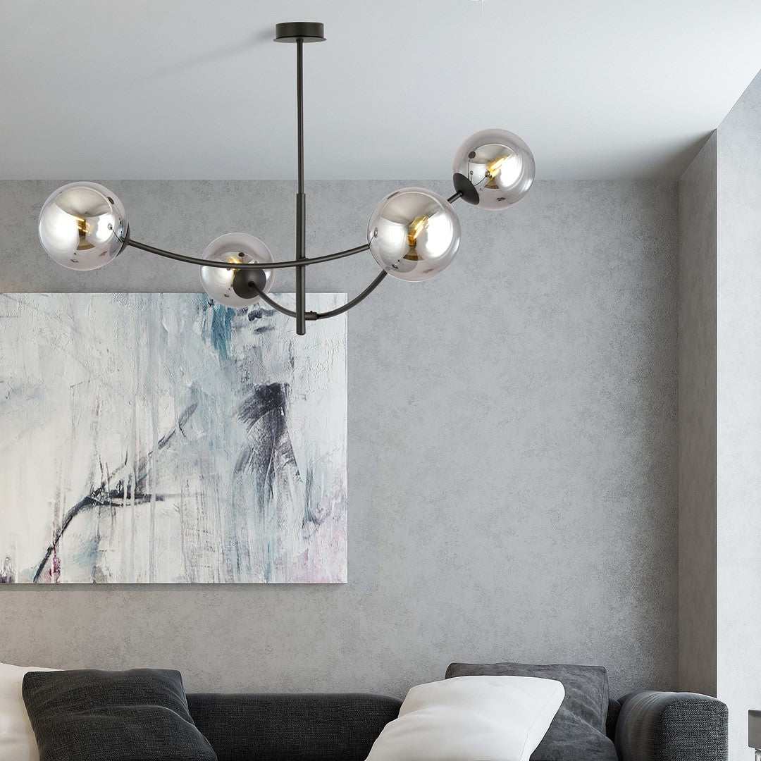 Loftlampe HUNTER 4 - Sort / Grafit - Nordic Unique