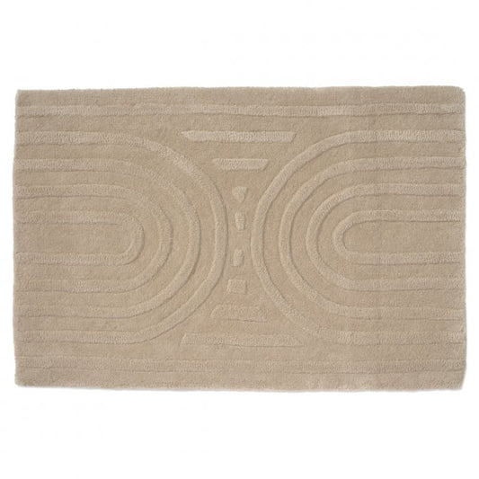 Dørmåtte Kurve - Beige