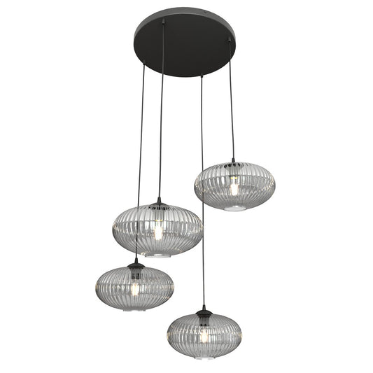 Loftlampe COCO 4 Premium - Sort / Grafit - Nordic Unique