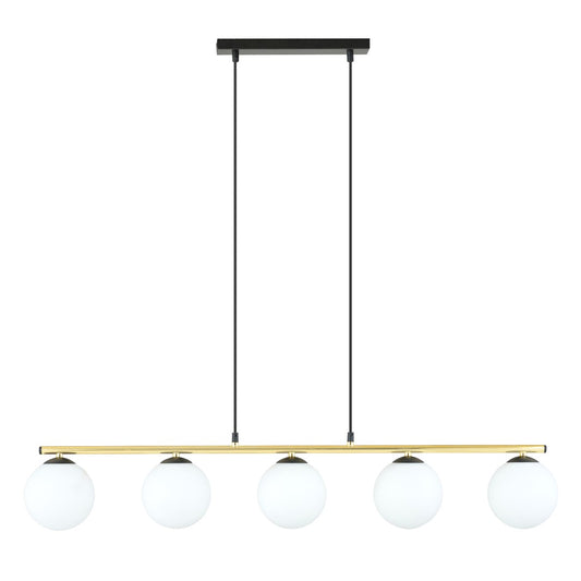 Loftlampe ALLE 5 - Sort / Hvid / Guld - Nordic Unique