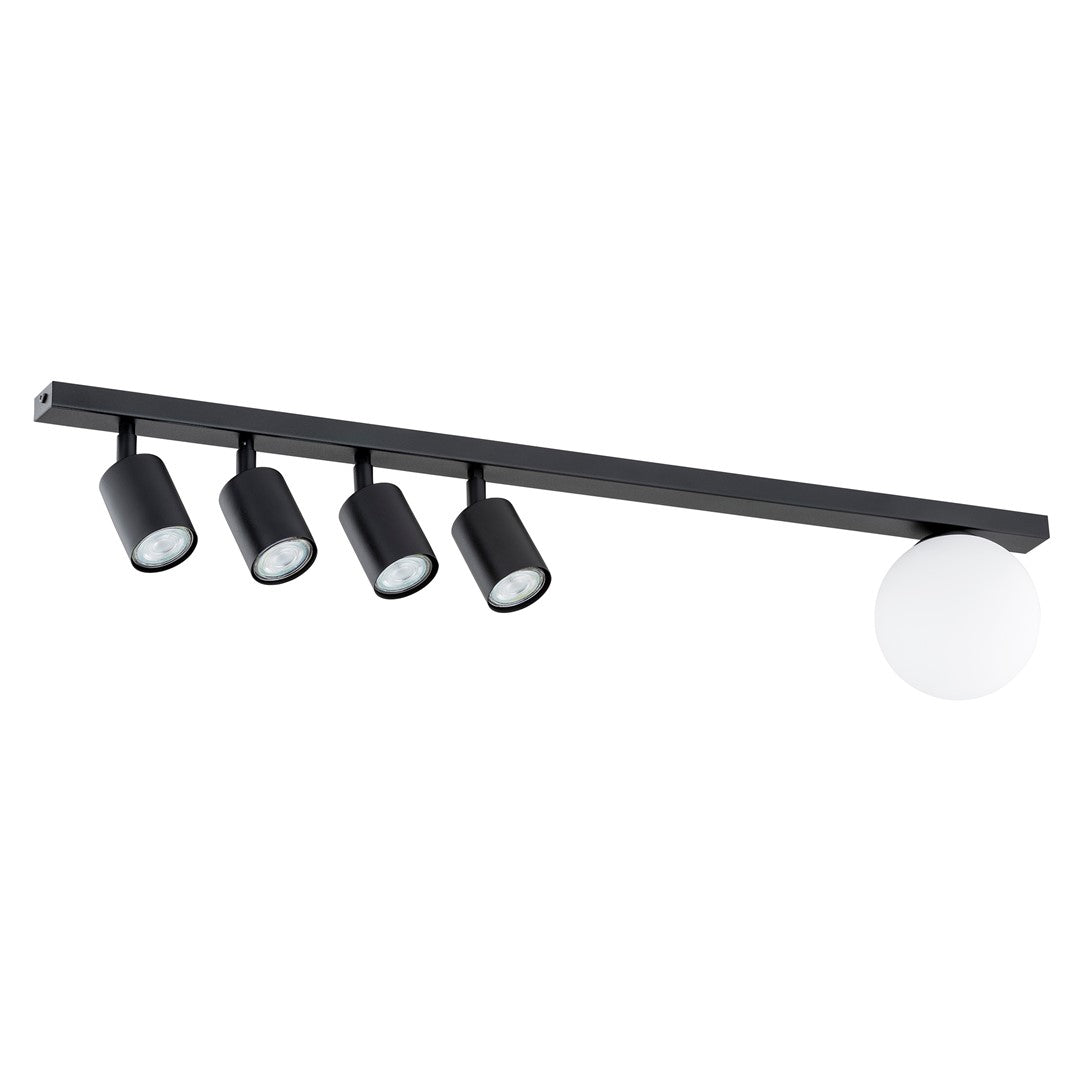 Loftlampe BASTER 5 - Sort - Nordic Unique