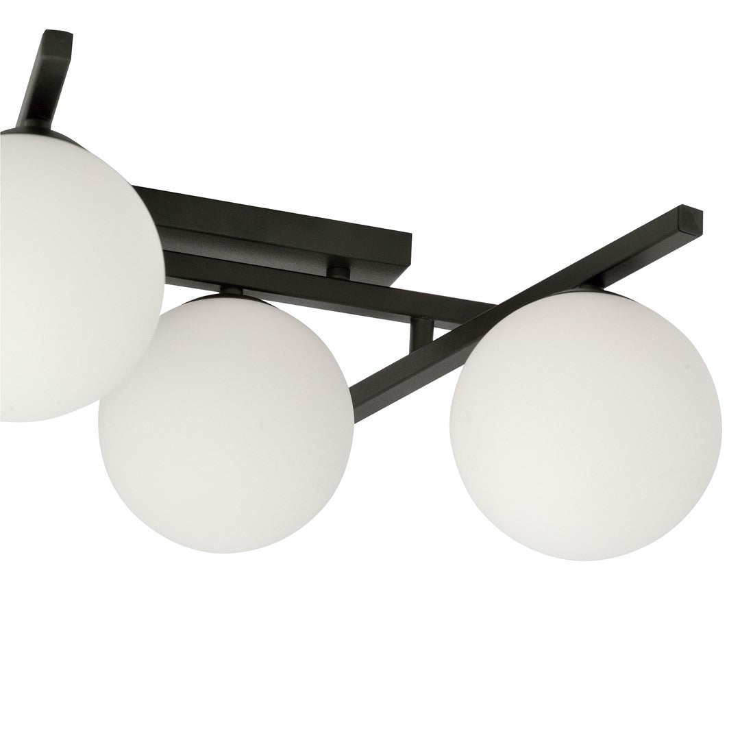 Loftlampe SMART 5 - Sort / Hvid - Nordic Unique