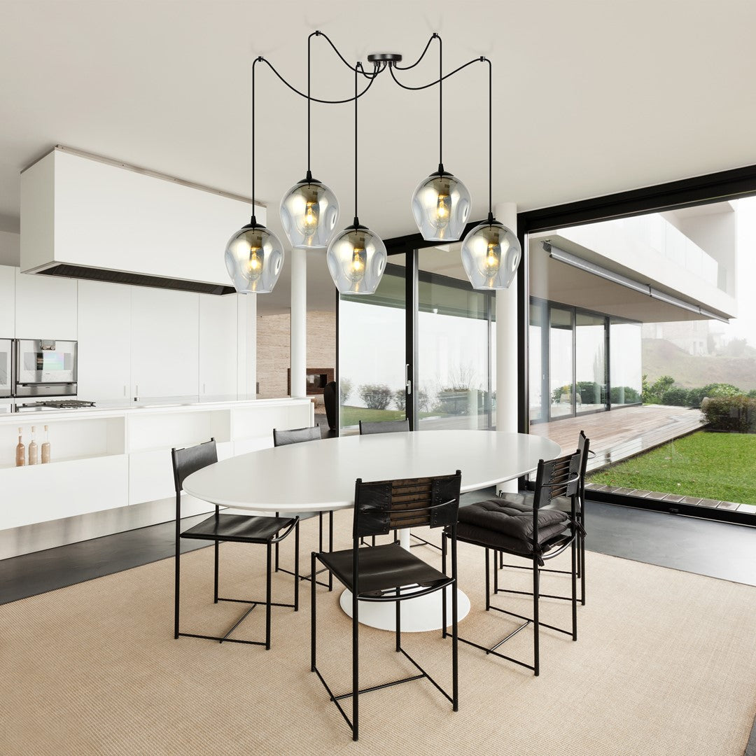 Loftlampe LEVEL 5 - Sort / Grafit - Nordic Unique