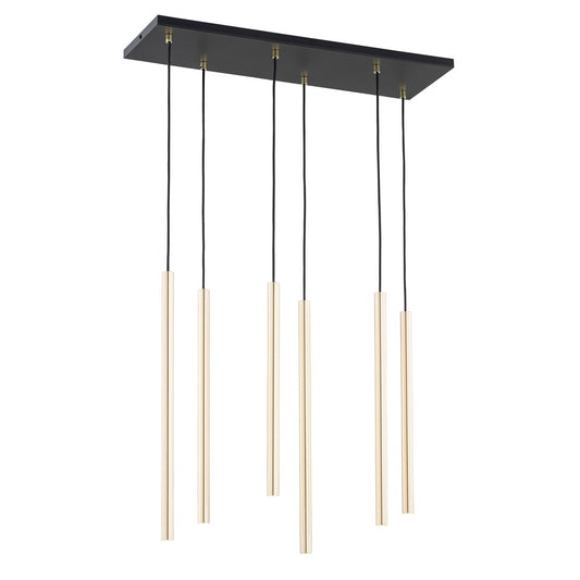 Loftlampe SELTER 6 - Guld / Sort - Nordic Unique