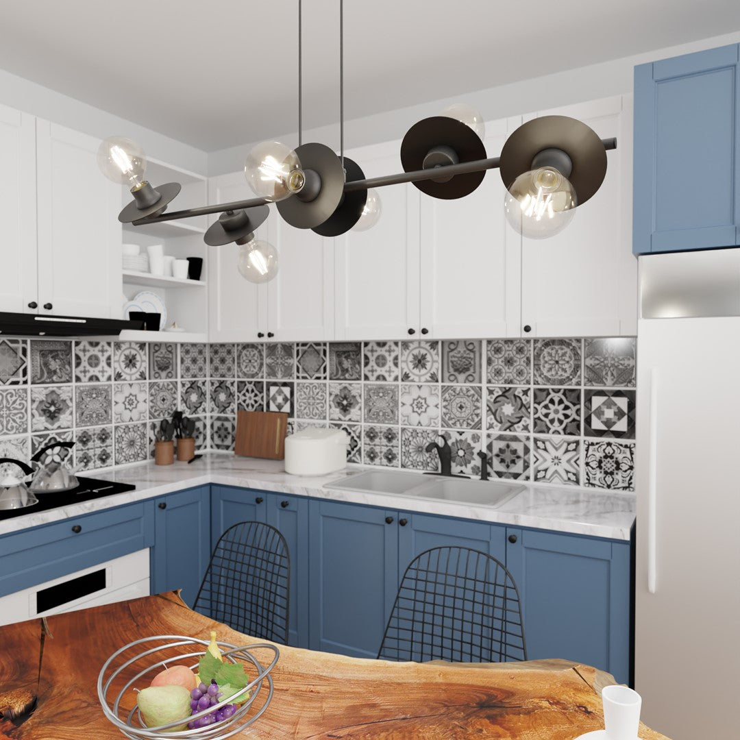 Loftlampe TOKEN 6 - Sort - Nordic Unique