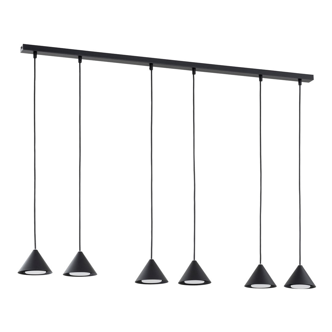 Loftlampe ELIT 6 - Sort - Nordic Unique