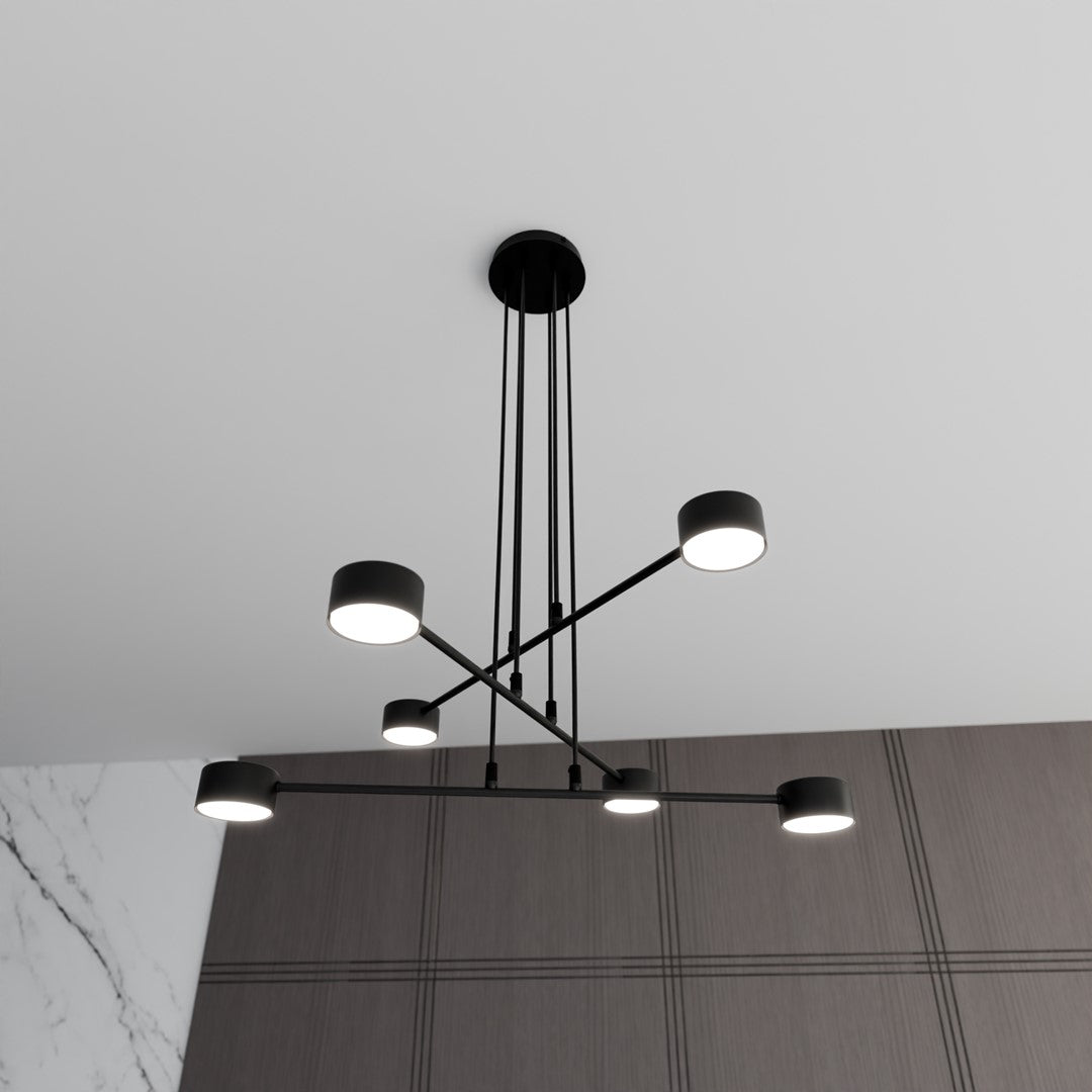 Loftlampe MODUS 6 - Sort - Nordic Unique