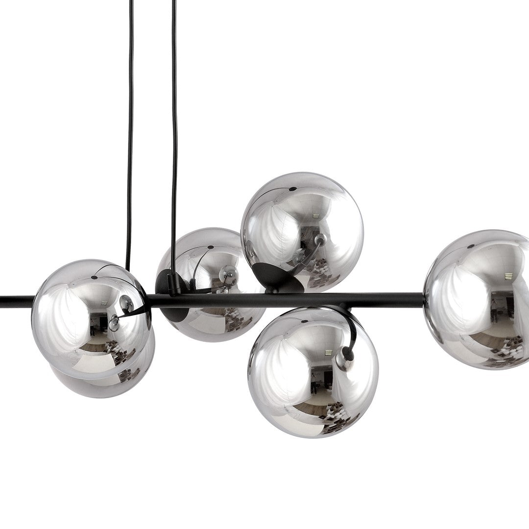 Loftlampe ROSSI 6 - Sort / Grafit - Nordic Unique