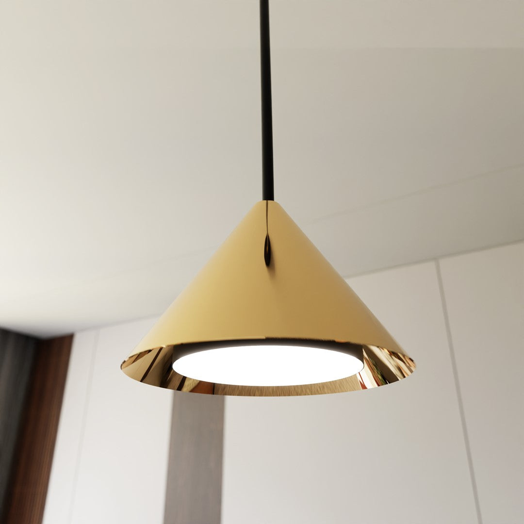 Loftlampe ELIT 6 - Sort / Guld - Nordic Unique