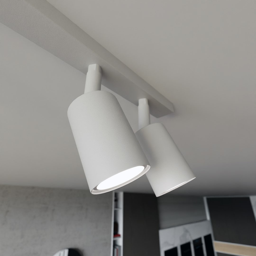 Loftlampe FLASH 6 - Hvid - Nordic Unique
