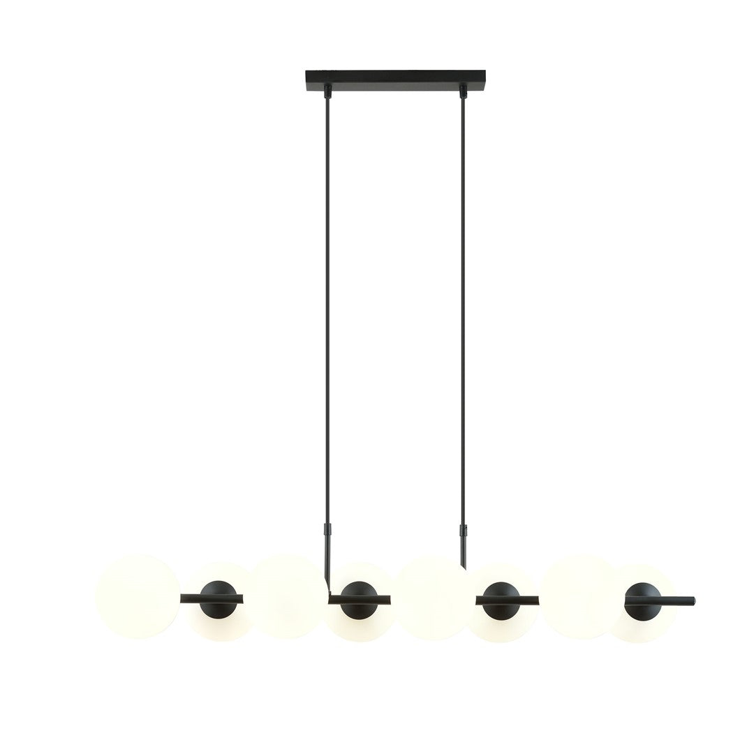 Loftlampe RORY 8 - Sort / Hvid - Nordic Unique