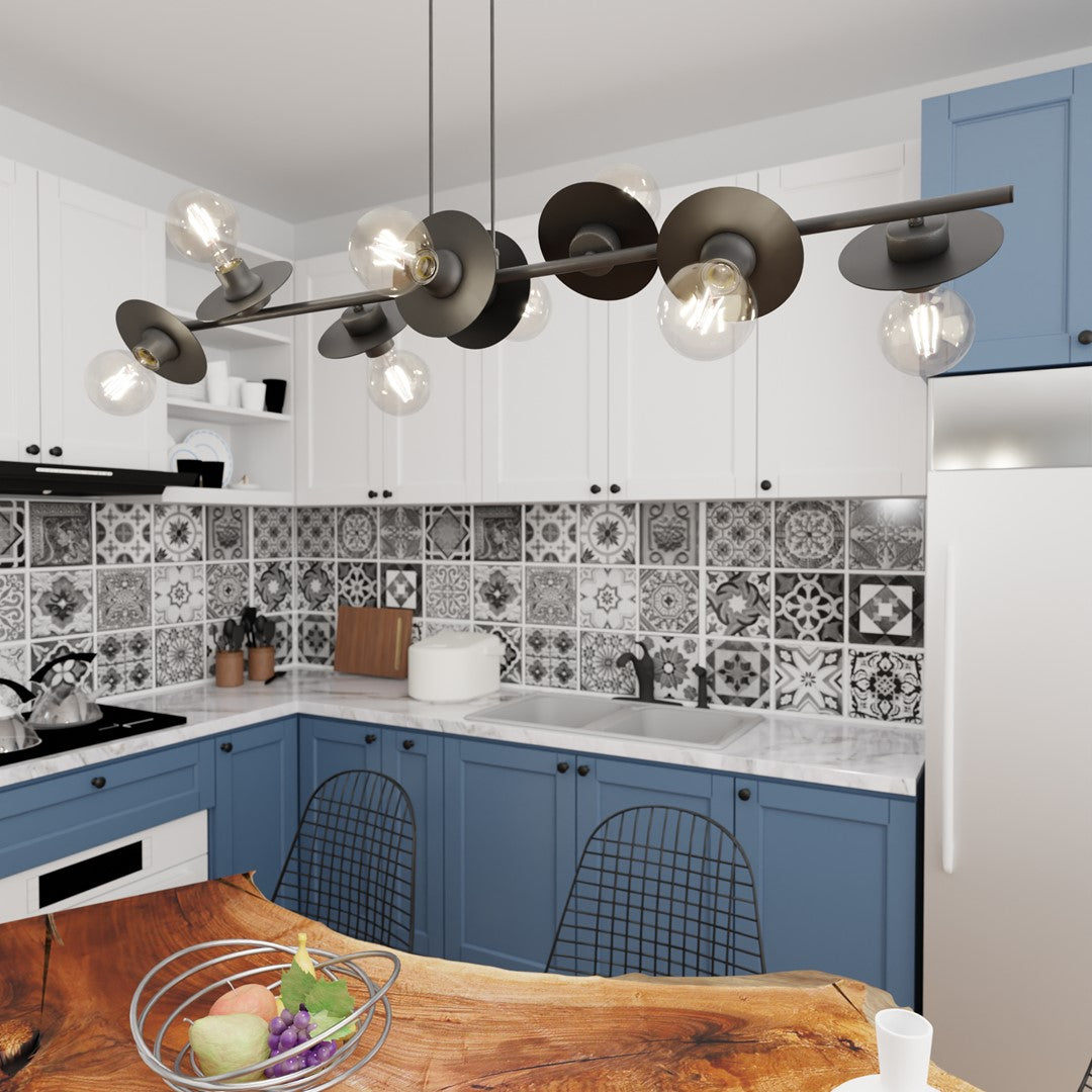 Loftlampe TOKEN 8 - Sort - Nordic Unique