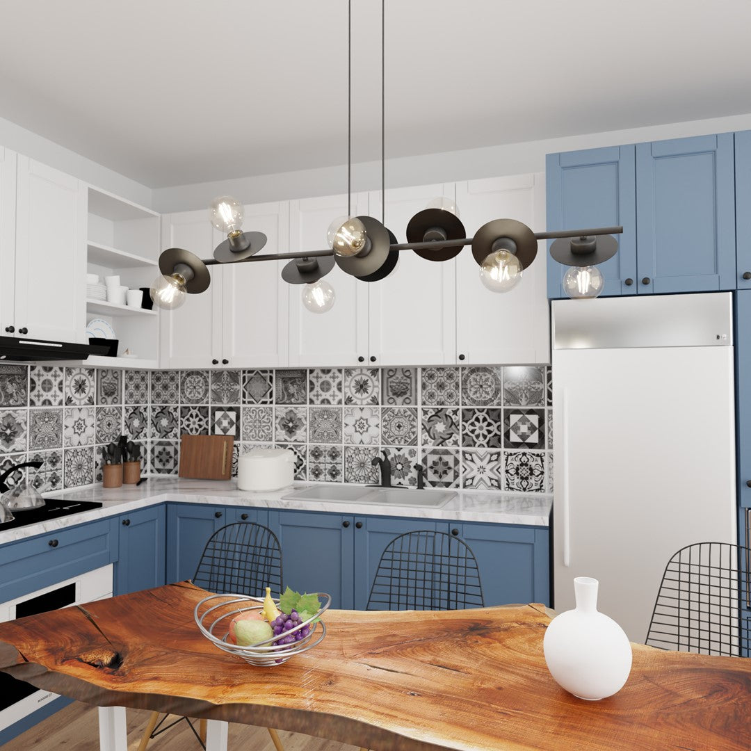 Loftlampe TOKEN 8 - Sort - Nordic Unique