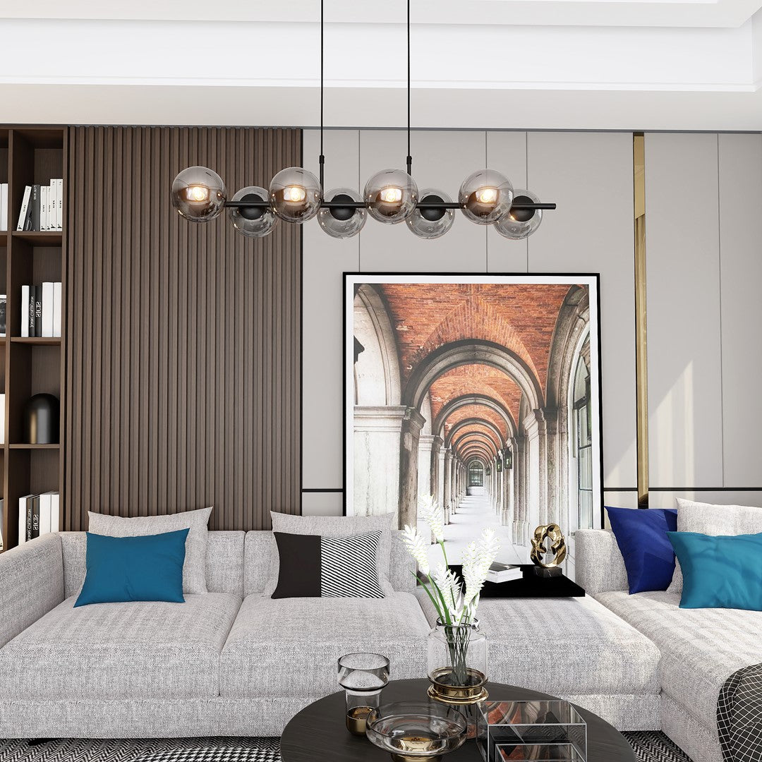 Loftlampe RORY 8 - Sort / Grafit - Nordic Unique