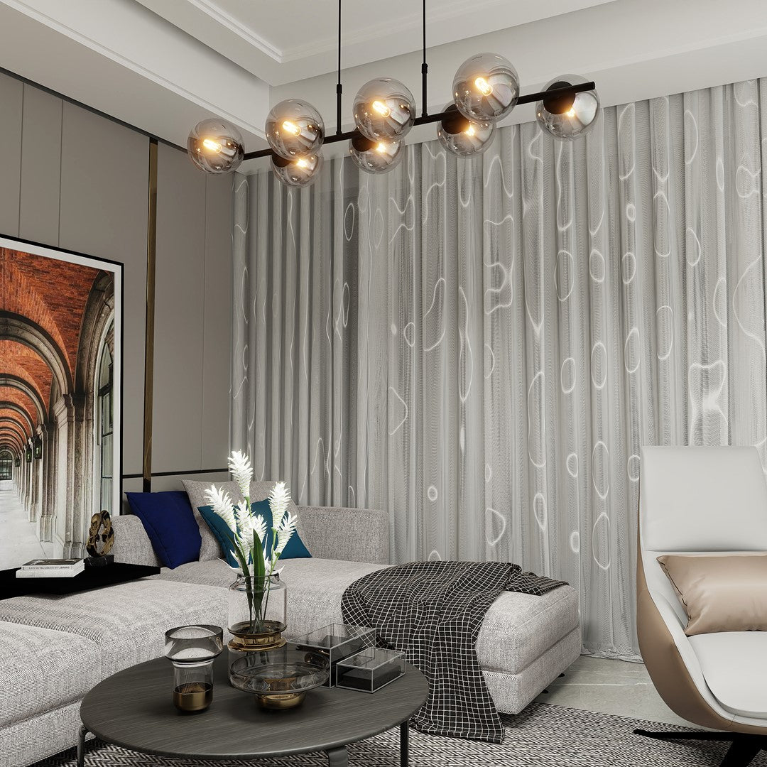 Loftlampe RORY 8 - Sort / Grafit - Nordic Unique