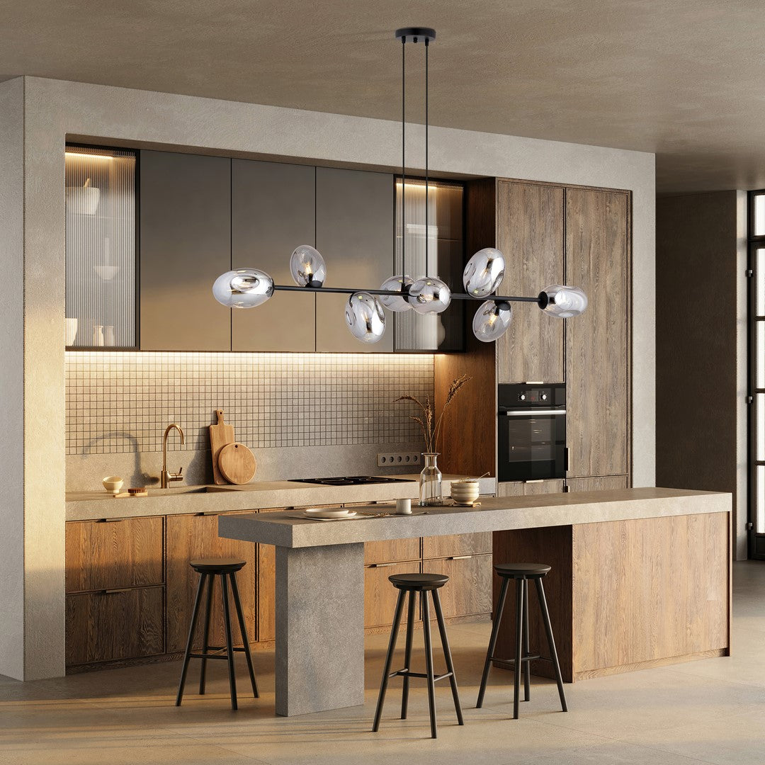 Loftlampe PANDORA 8 - Sort / Grafit - Nordic Unique