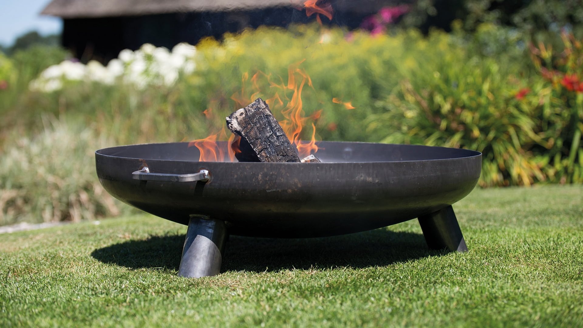 Salo Bålfad – 80 cm Industrielt Look - Nordic Unique