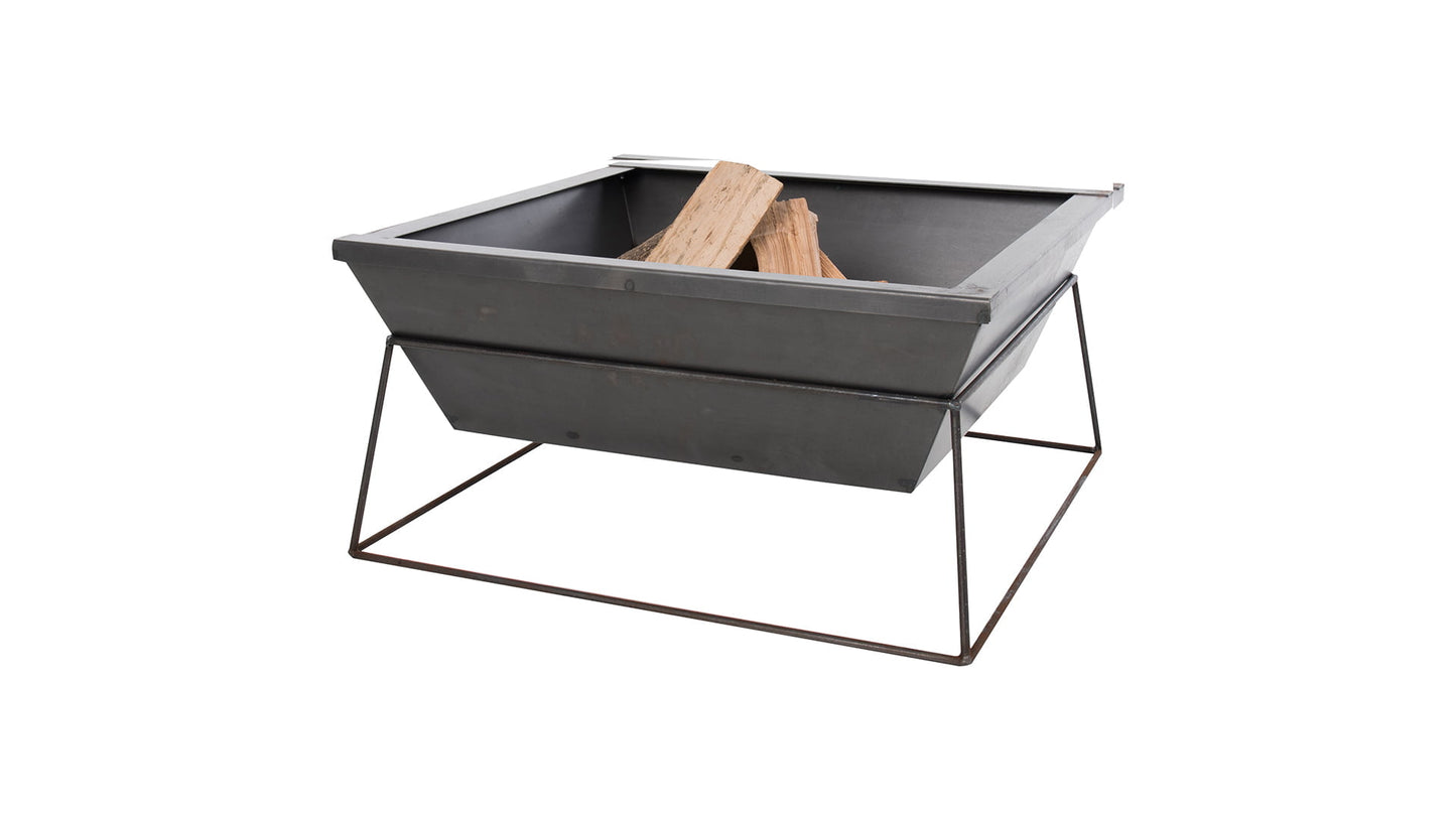 Reso Bålfad – Sort / Industrielt Look - Nordic Unique